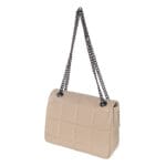 Torebka skórzana wizytowa Tiphaine Beżowa - obrazek 7
