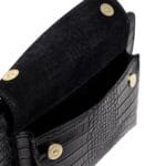 Klasyczna torebka Audrey ze skóry naturalnej Brąz Genuine Leather - obrazek 16