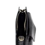 Klasyczna torebka Audrey ze skóry naturalnej Brąz Genuine Leather - obrazek 17