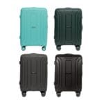 Średnia walizka podróżna VEZZE z Policarbon Mietowa - obrazek 2