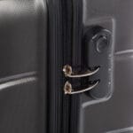 Zestaw 3 walizki podróżne z ABS-u  VEZZE trapez GRAFITOWE - obrazek 5