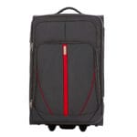 Zestaw 3 eleganckie walizki materiałowe VEZZE CZARNE - obrazek 6