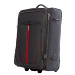 Zestaw 3 eleganckie walizki materiałowe VEZZE CZARNE - obrazek 7