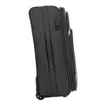 Zestaw 3 eleganckie walizki materiałowe VEZZE CZARNE - obrazek 4