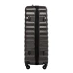 Średnia walizka podróżna VEZZE z ABS-u zebra SREBRNA - obrazek 6