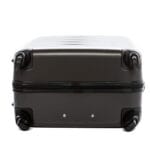 Średnia walizka podróżna VEZZE z ABS-u zebra SREBRNA - obrazek 9