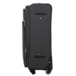 Elegancka walizka podróżna materiałowa duża BORDOWA - obrazek 8