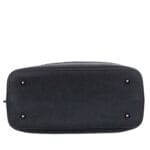 Elegancka torebka ze skóry naturalnej Perla Czarna Genuine Leather - obrazek 6