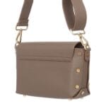 Torebka ze skóry naturalnej Katerina Taupe Genuine Leather - obrazek 6