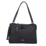 Torebka skórzana Vezze Adeline Czarna Genuine Leather