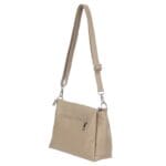 Torebka skórzana Vezze Juliette Beżowa Genuine Leather - obrazek 11