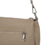Torebka skórzana Vezze Juliette Beżowa Genuine Leather - obrazek 7