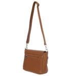 Torebka skórzana Josseline Koniak Genuine Leather - obrazek 8