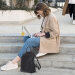 Uniwersalny plecak skórzany Rafallo Ines Czarny - obrazek 12