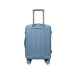 Duża walizka podróżna VEZZE z Policarbon Niebieska - obrazek 2