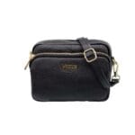 Torebka ELISABETH ze skóry naturalnej czarna Genuine Leather