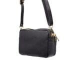 Torebka ELISABETH ze skóry naturalnej czarna Genuine Leather - obrazek 6