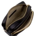 Torebka ELISABETH ze skóry naturalnej czarna Genuine Leather - obrazek 8