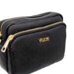 Torebka ELISABETH ze skóry naturalnej czarna Genuine Leather - obrazek 2