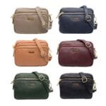 Torebka ELISABETH ze skóry naturalnej czarna Genuine Leather - obrazek 9