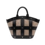 Torebka ze skóry naturalnej EMMA Taupe Genuine Leather