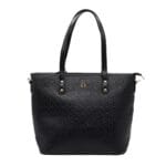 Torebka LuluCastagnette Cindy Czarna ekoskóra - obrazek 6