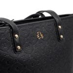 Torebka LuluCastagnette Cindy Czarna ekoskóra - obrazek 2