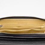 Mała skórzana torebka z funkcją portfela Taylor Szara Genuine Leather - obrazek 7