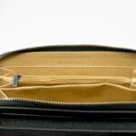 Mała skórzana torebka z funkcją portfela Taylor Zielona Genuine Leather - obrazek 5