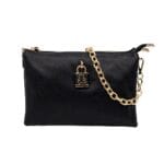 Torebka LuluCastagnette Bridget Czarna ekoskóra - obrazek 2