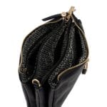 Torebka LuluCastagnette Bridget Czarna ekoskóra - obrazek 7