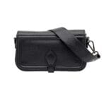 Torebka Karen ze skóry naturalnej Czarna Genuine Leather