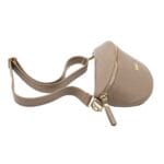 Nerka skórzana Nancy Taupe Genuine Leather - obrazek 6