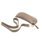 Nerka skórzana Nancy Taupe Genuine Leather - obrazek 3