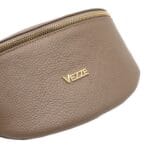 Nerka skórzana Nancy Taupe Genuine Leather - obrazek 2