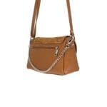 Elegancka torebka skórzana Isabelle Camel Genuine Leather - obrazek 9