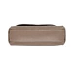 Elegancka torebka skórzana Isabelle Taupe Genuine Leather - obrazek 7