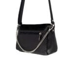 Elegancka torebka skórzana Isabelle Czarna Genuine Leather - obrazek 6