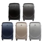 Mała walizka podróżna VEZZE z ABS-u Luksusowa GRAFITOWA - obrazek 2