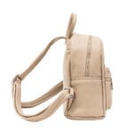 Plecak skórzany Vezze Titine Beżowy - obrazek 4