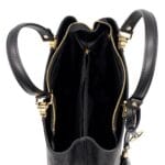 Klasyczna torebka Scarlett ze skóry naturalnej Czarna Genuine Leather - obrazek 6